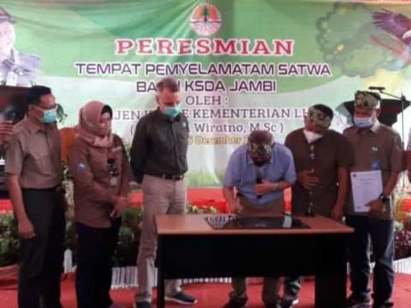 Akhirnya Jambi Resmi Memiliki Tempat Penyelamatan Satwa