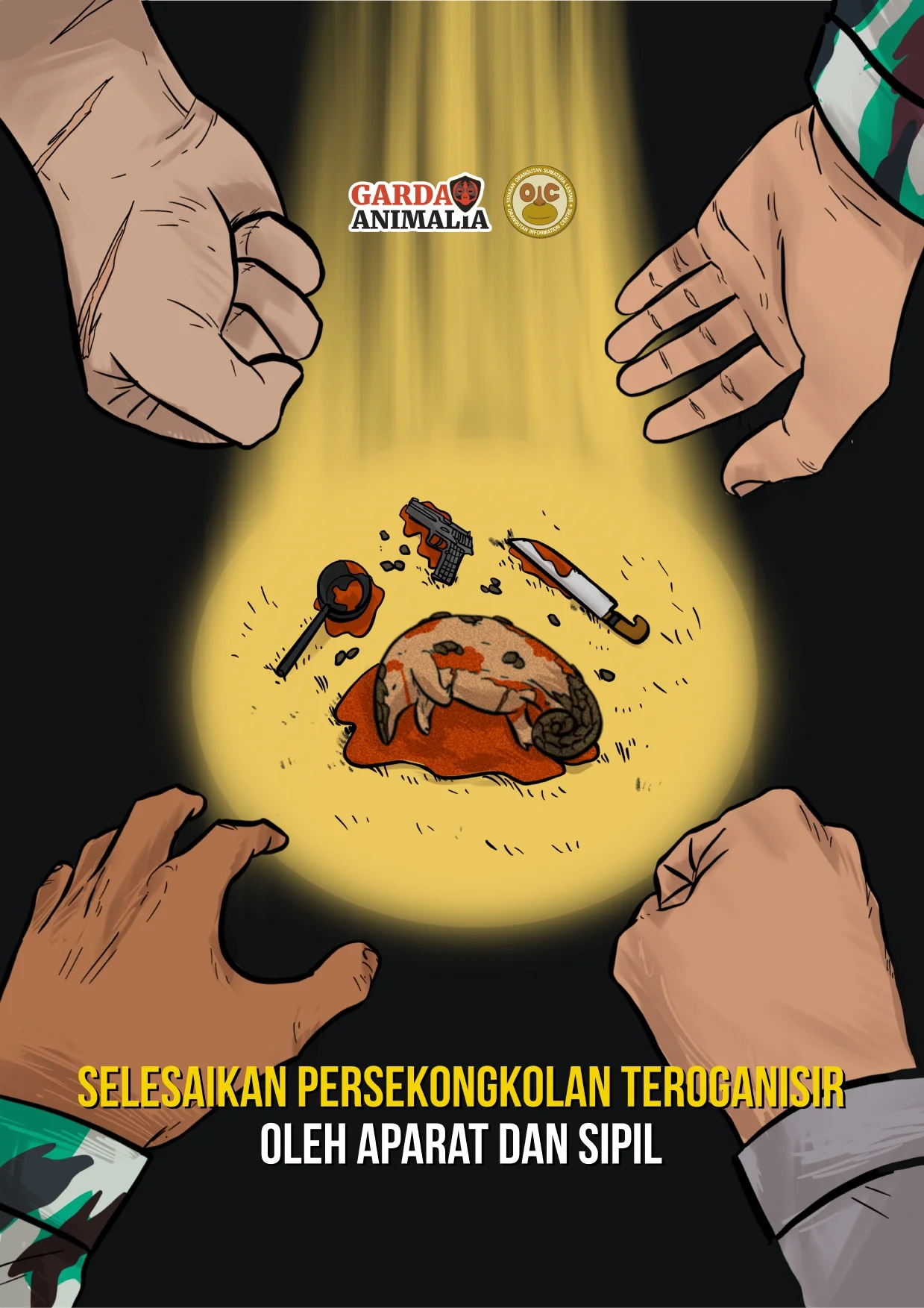 Amicus Curiae: Upaya Perdagangan 1,2 Ton Sisik Trenggiling adalah Bukti Kejahatan Terorganisir