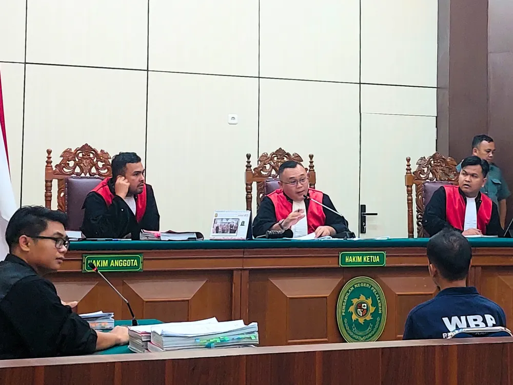 Hakim Heran Mengapa Dua Saksi Persidangan Gajah Pelalawan Tidak Jadi Tersangka