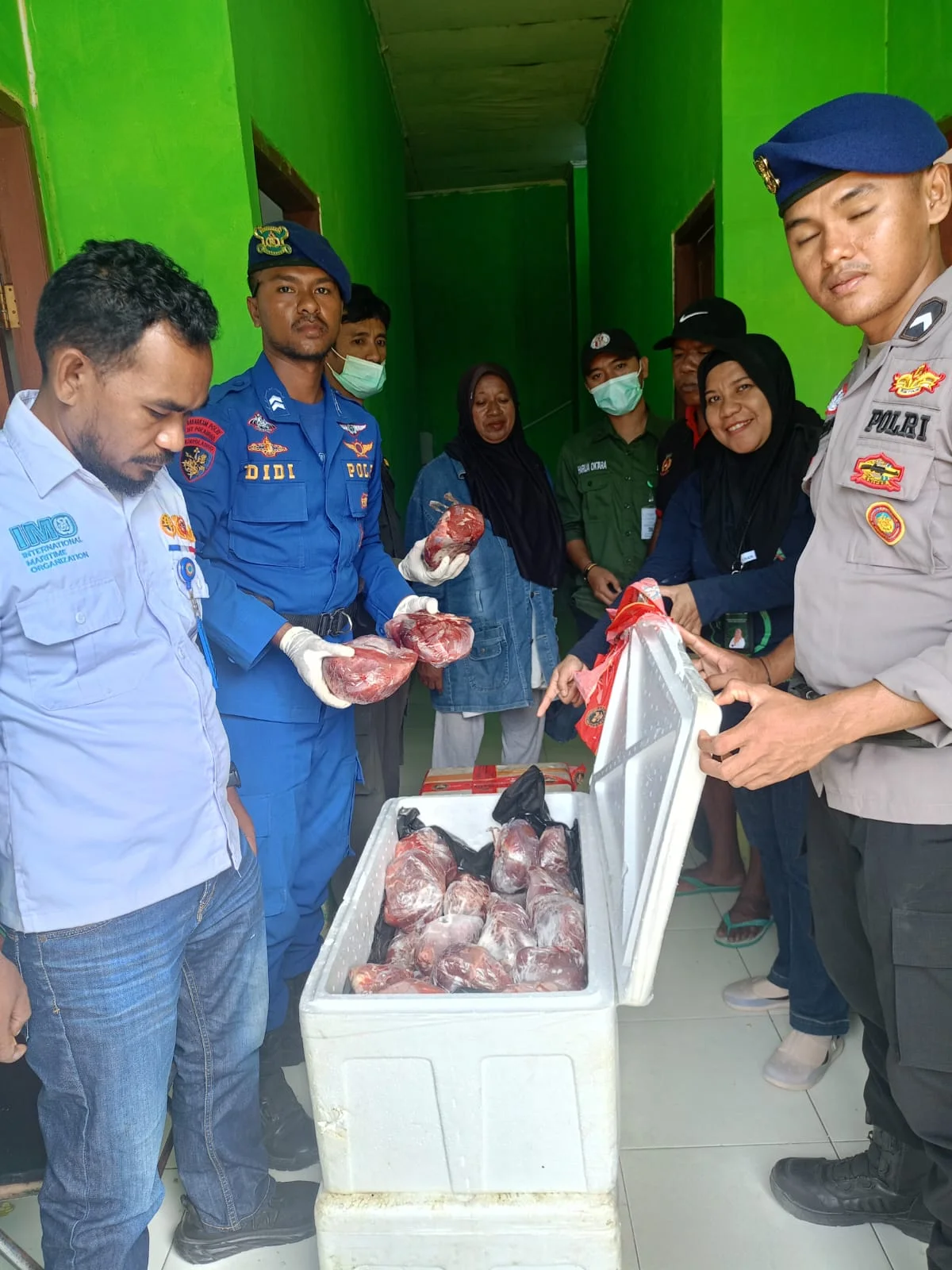 110 kilogram daging rusa tanpa dokumen diamankan BKHIT Maluku Foto Balai Karantina Indonesia - Tanpa Dokumen Karantina 11...