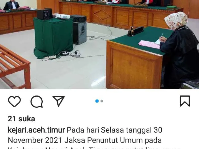Tersangka Kasus Matinya Gajah Sumatera Akhirnya Divonis Penjara