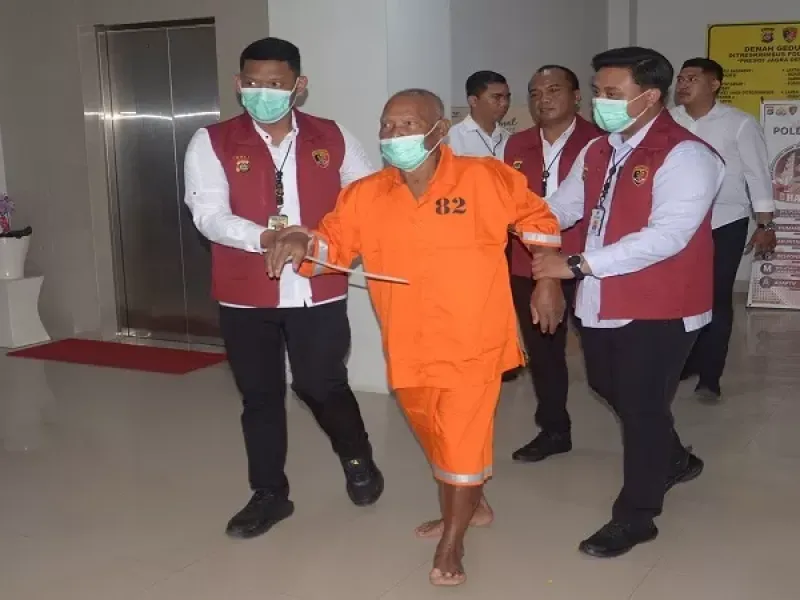 Seorang Pria Paruh Baya Ditangkap setelah Ketahuan Berdagang Penyu